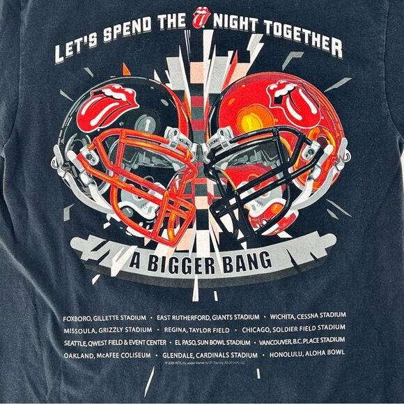 The Rolling Stones VTG 2006 "Let's Spend the Night Together" Concert Tee Medium - Picture 5 of 9